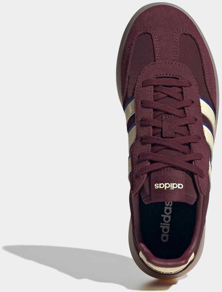 Кроссовки Adidas Barreda Decode женские бордовые/теплая ваниль/королевский синий