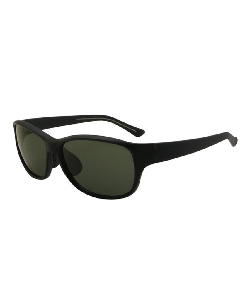 MAISON MASTER Marina Sunglasses Matte Black-Green