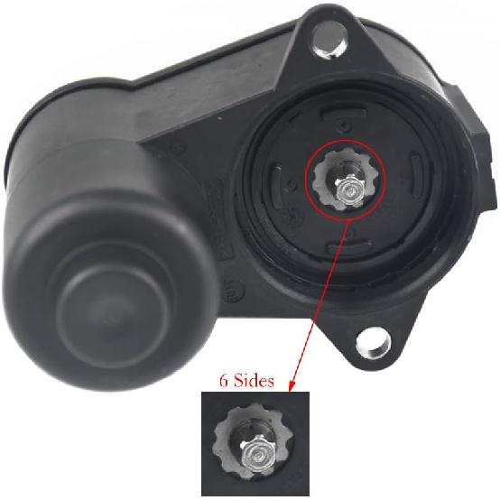 12-Torx 3C0998281A 32330208 3C0998281 Rear Brake Handbrake Caliper Servo Motor Compatible with Passa-t CC B6 B7 Sharan Q3 Alhambra