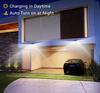 Lampada da Parete Solare con Sensore 288 LED Decorazione Giardino Cortile Casa Luce Prato Luce Solare Esterna con Sensore di Movimento