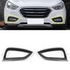 Car Front Bumper Fog Light Bezel Cover Fog Lamp Frame For Hyundai IX35 2013-2016