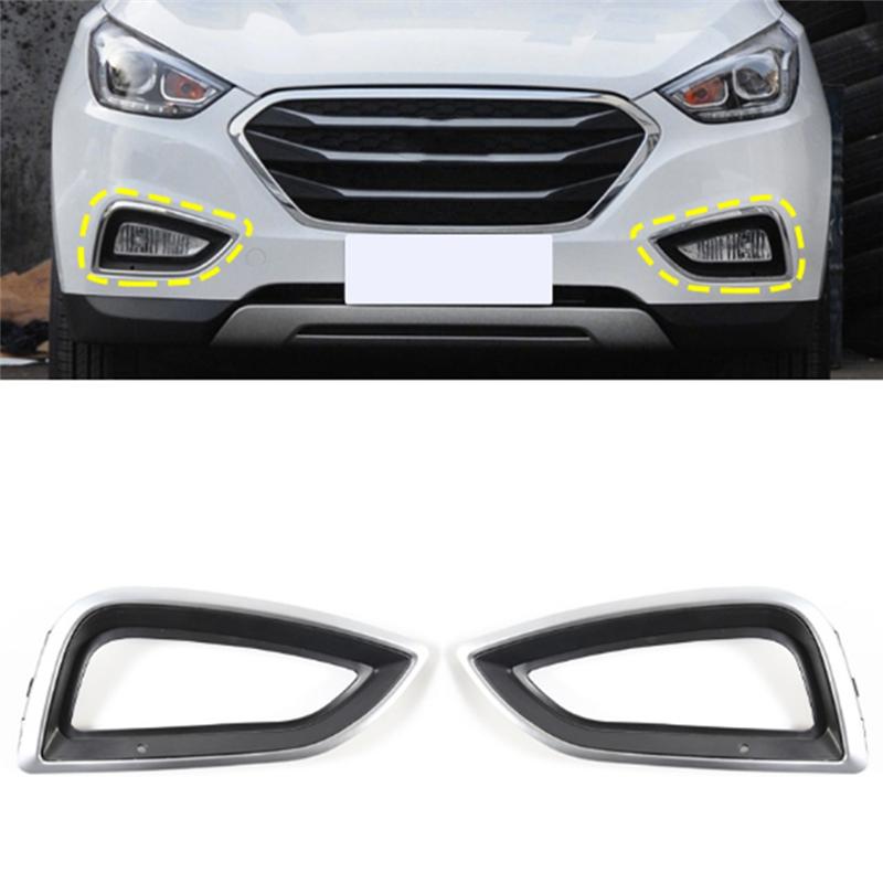 

Накладка на рамку противотуманной фары переднего бампера для Hyundai IX35 2013-2016