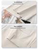 Apricot Women's Wide-Leg High-Waist Pants - Spring 2025 Slimming Straight-Leg Versatile Style