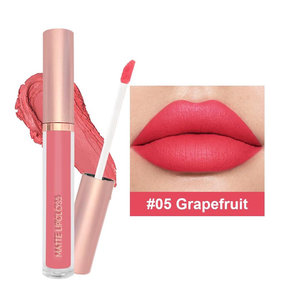 Matte Liquid Lipstick: Ice Cream Velvet, Long-Lasting, Non-Fading Lip Gloss