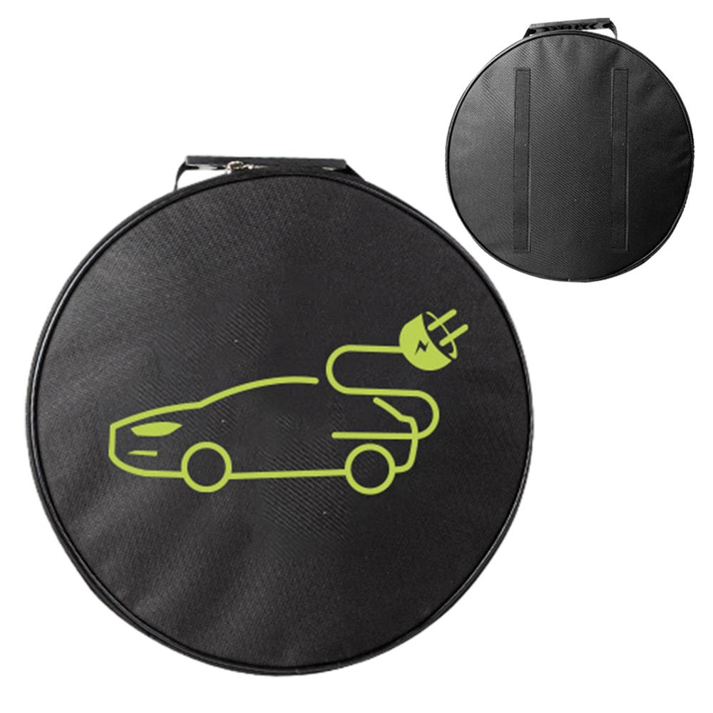 Electric Vehicle Cable Storage Bag EV Car Charger Bag Waterproof Auto Charging Cable Organizer Accessories For The Car Accessory