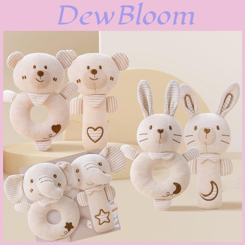 Baby Handheld Rattle Toy Set With Soft Cotton Material For Sensory Development