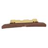 Guitar Bridge Replacement Adjustable Height Metal Rosewood Floating Bridge for Archtop Jazz Guitars