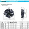 Aokewen YWF4D-550S Axial Flow Fan