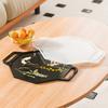 Multi Purpose Crafting Mold for Homemade Oval or Octagonal Serving Plates and Decorative Resin Art Projects