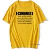 Cool Economist Definition Noun Funny T Shirt Unisex Short Sleeves Hip Hop Vintaged Oneck Cotton T Shirts