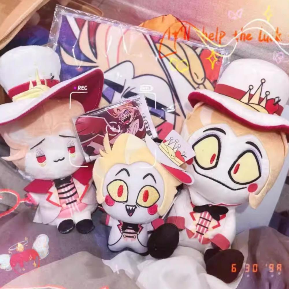 30cm Κούκλα Βελούδινη Hazbin Lucifer Husk Κούκλα Παιχνίδι El Alastor Δαίμονας Μαλακές Κούκλες Βελούδινες Περιφερειακό Διακοσμητικό Δωμάτιο Μαξιλάρι Βελούδινο Δώρο