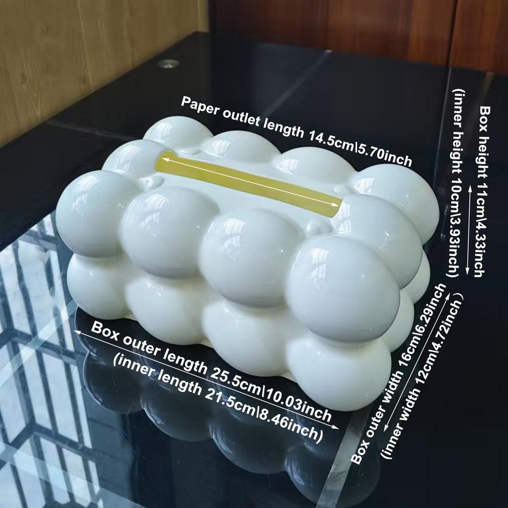 Creative Ball Tissue Box Napkin Paper Box For Kitchen Living Room Bathroom El Bar Dining Room Desktop Decoration