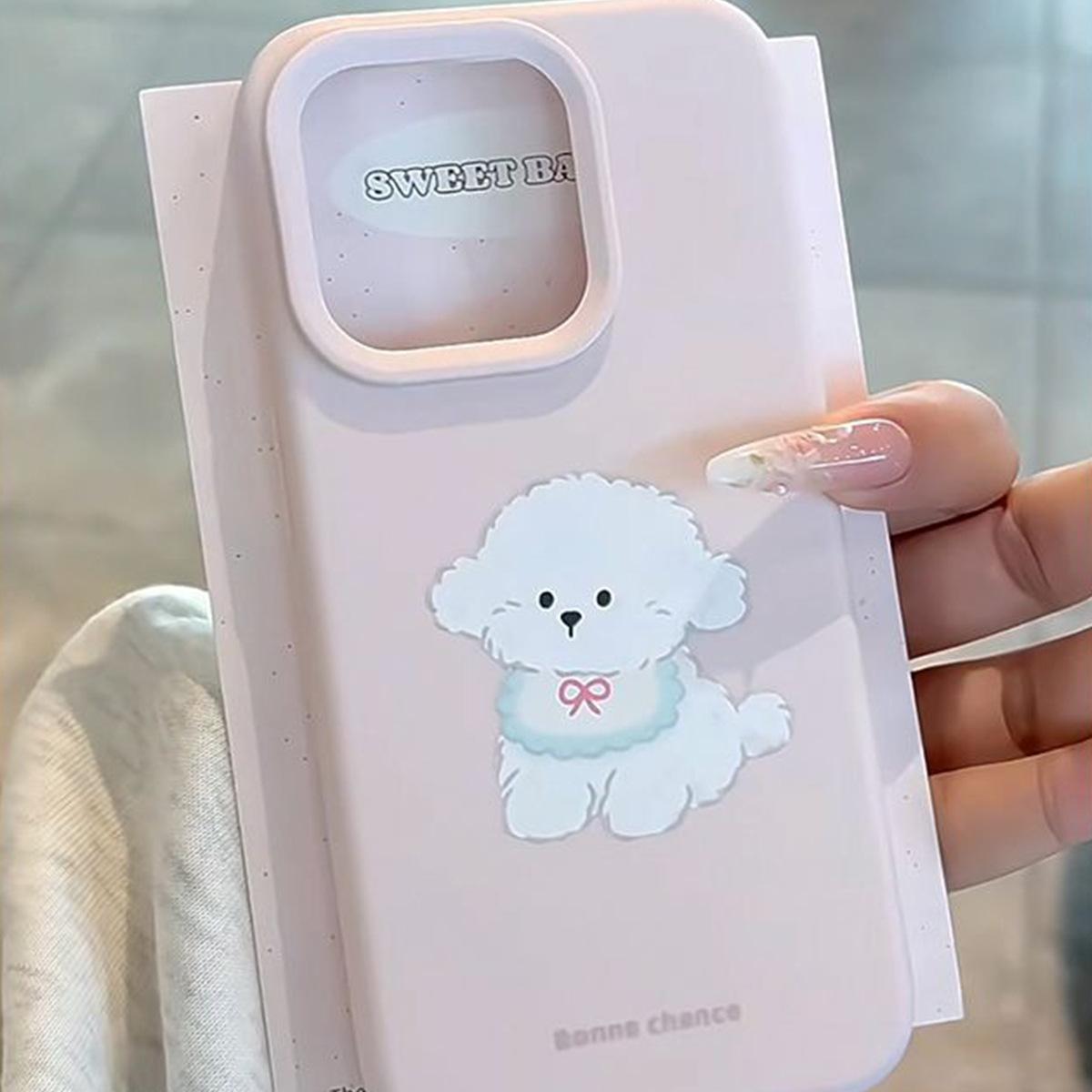 

Jelly Glutinous Rice Shell Liquid Phone Case Macaron Phone Case for Apple Phone Protective Case Cute Cartoon High Quality For iPhone 16PROMAX