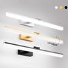 Modern Mirror Vanity Lamp Bathroom Wall Light 40cm/50cm/60cm/70cm/80cm/90cm LED Cloakroom Mirror Lights Gold Silver Black 220V