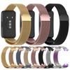 Strap For Huawei Band 8 Smartwatch Magnetic correa Wristband Metal Mlianese Loop belt Bracelet Accessories Huawei Band 8 9 strap