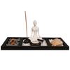 Zen Garden Candle Holder Exquisite Beautiful Zen Stone Candle Holder for Meditation Relaxation Candlestick Free Size