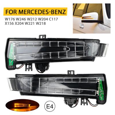Turn Signal Rearview Mirror Indicator Blinker Light LED Marker For Mercedes Benz A B C E S CLA GLA CLS W176 W246 W204 W212 X156
