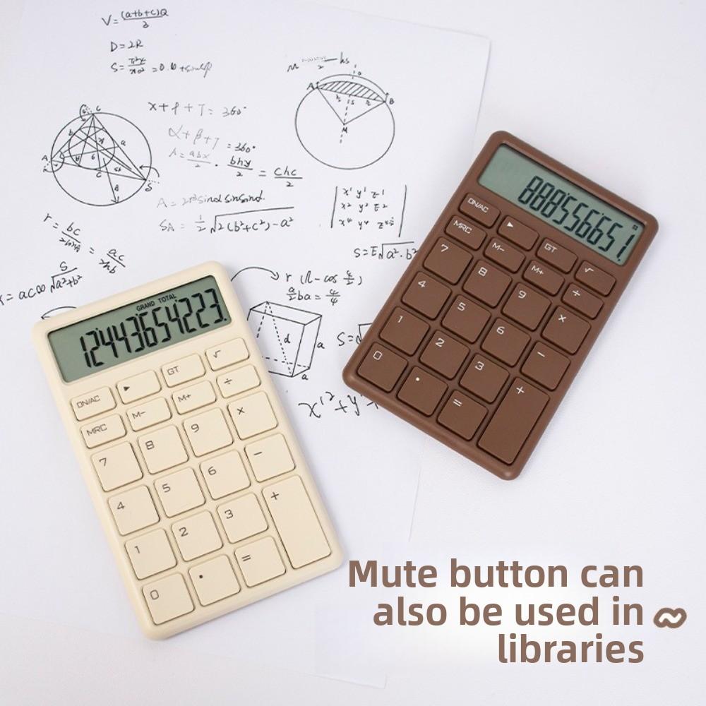 Accounting Tools Mini Calculator Digital Display 12-digit Calculator  Learning Tools