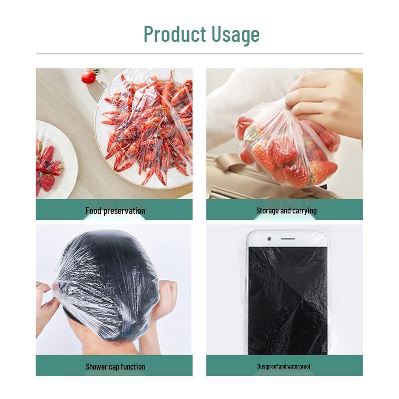 Disposable Elastic Cling Film Food Covers