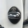 ANP1 For Toyota Vios Corolla Rav4 Auris Camry Yaris Car Stainless Steel door lock Cover chr Avensis Land Cruiser FJ sticker protect