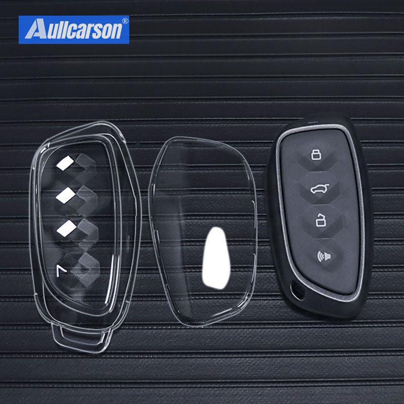 

New Haval H9 H3 H7 H4 2026 2026 Car Key Case Cover Bag TPU Transparent Key Shell Accessories Holder Shell Keychain 1 Piece