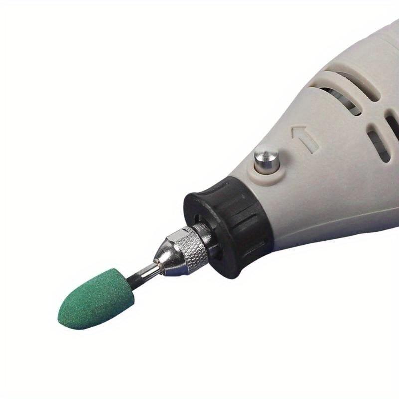 10pcs Rubber Mounted Point Grinding Head For Mould Finish Polish Die Grinder Rotary Polishing Tools Rubber Grinding Heads Tools