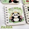 15Pcs Kawaii Cartoon Panda Spiral Notebook Cute Student Diary Journal School Memo Pad Planner Stationery Gift