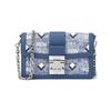 New MCM Monogram Jacquard Textile Shoulder Bag, Crossbody Bag Mini Women's Blue MWRCSWO01LU001