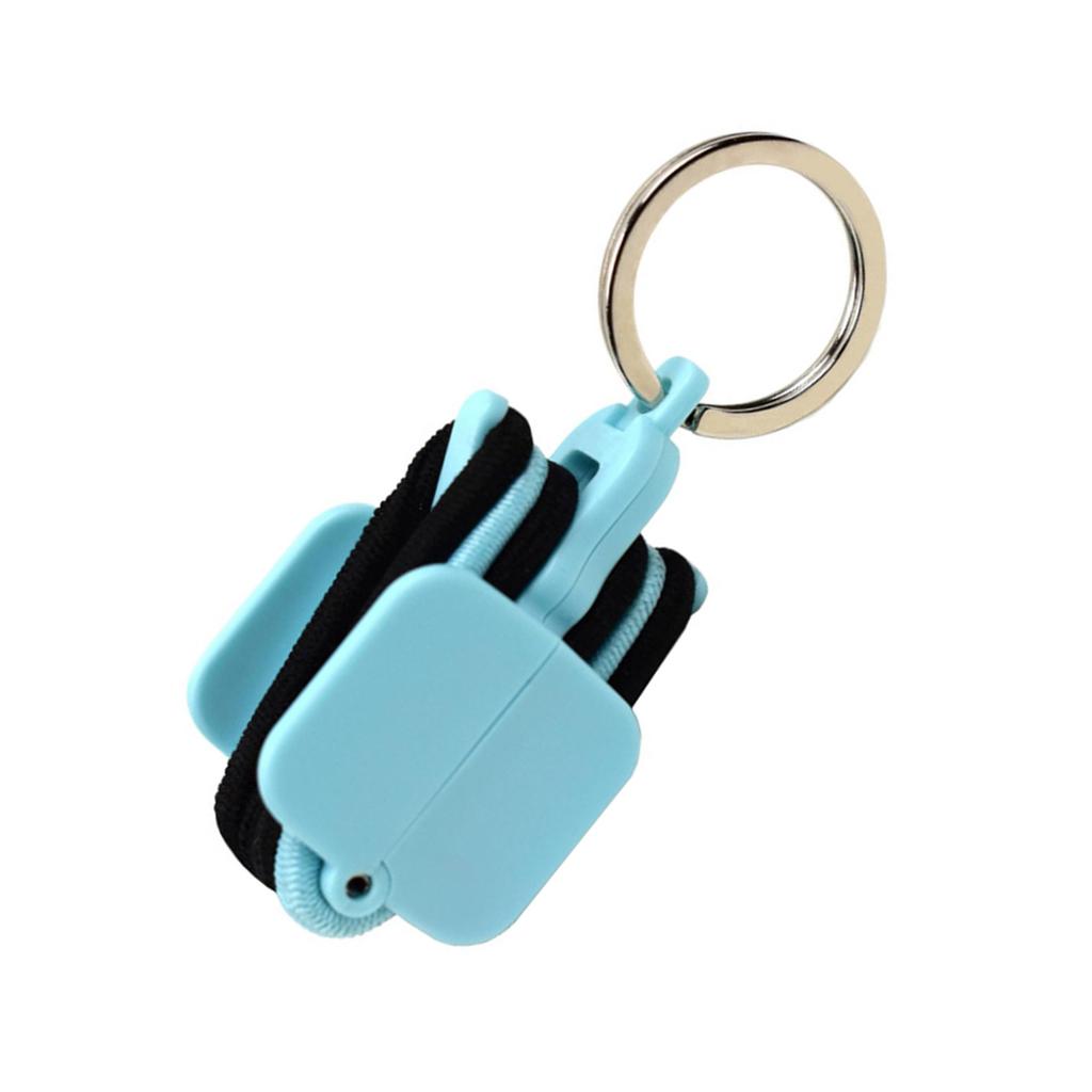 Hair Tie Organizer Hair Band Organizer Portable Designs Hair Tie Storage Solution Plastic Texture for Busy Lifestyles