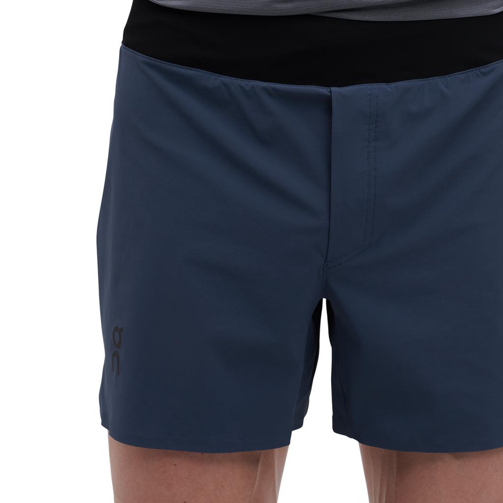 On Lightweight Shorts With Drawstring Breathable Versatile Sports Shorts Men Shorts Denim-Blue Black 195.00723