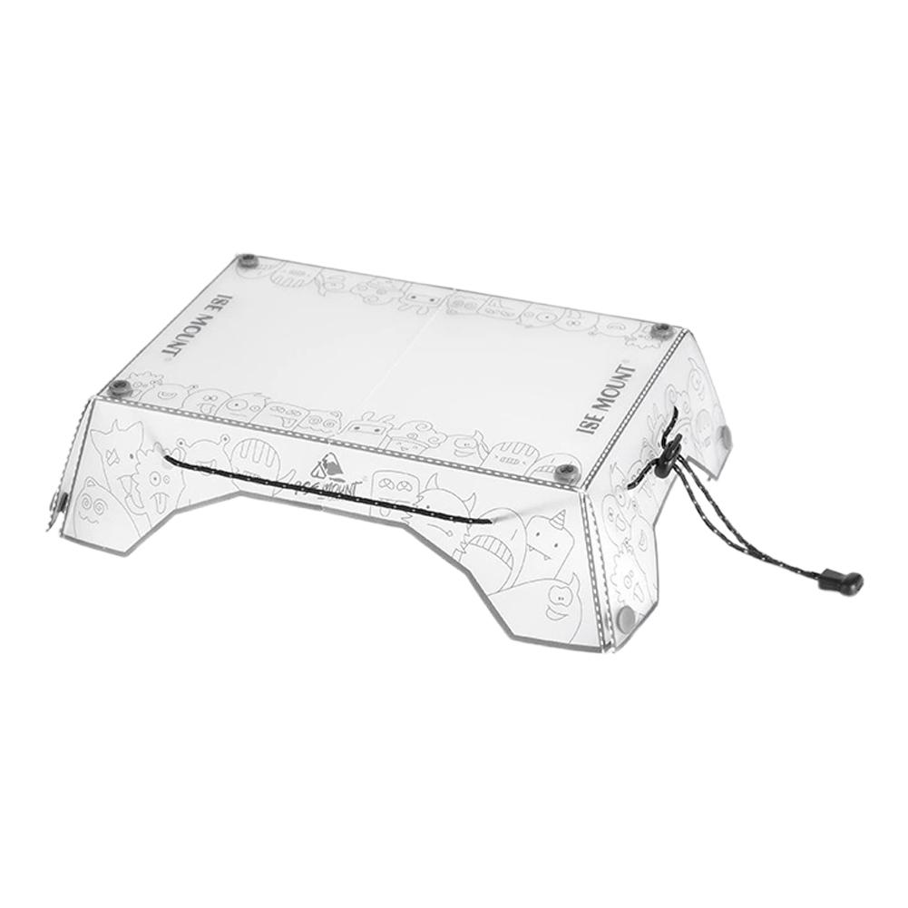 Outdoor Folding Table Multifunctional Portable Camping Dining Table Outdoor Camping Picnic Tray Folding Dining Table