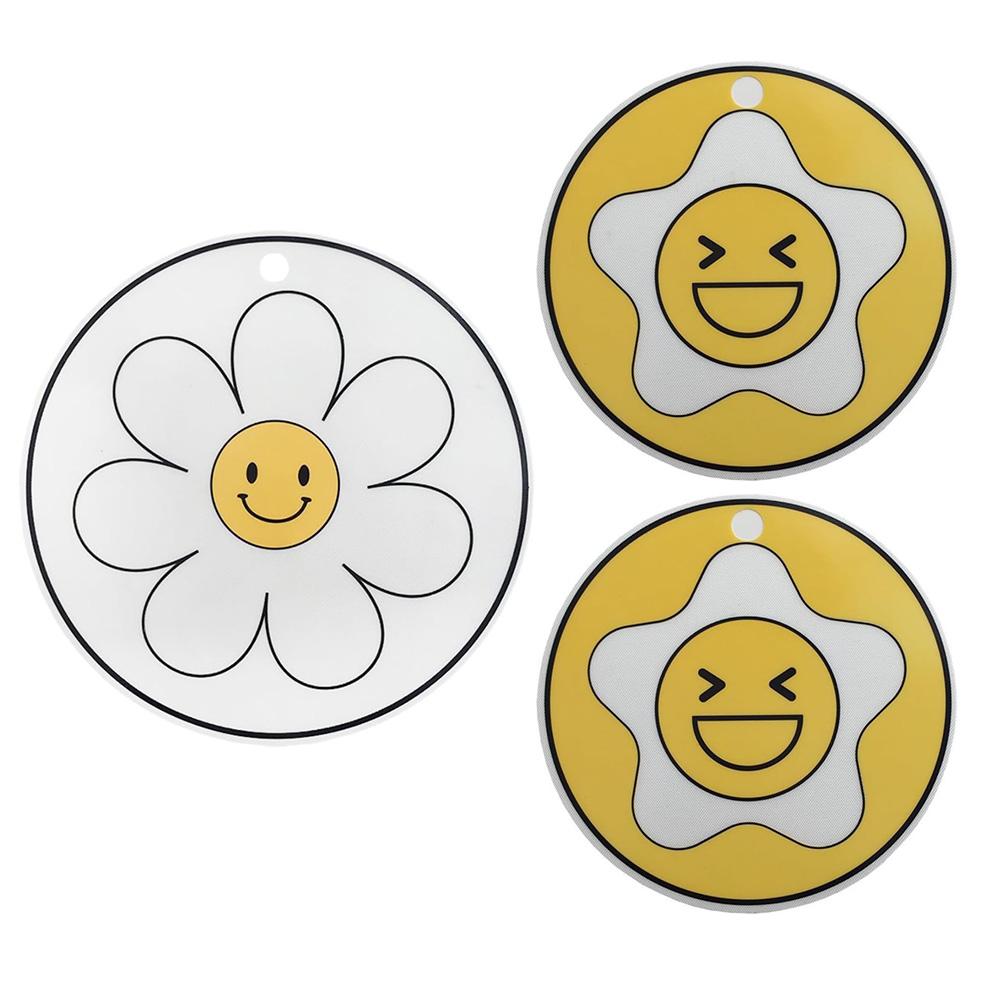 Induktionsschutzmatte 3-teiliges Set Induktions-Silikonmatte Teppichabdeckung, Leicht zu reinigende Küchenmatte, Ideales Geschenk für Hobbyköche