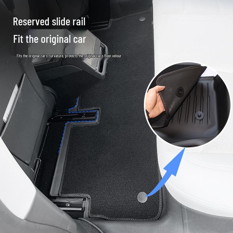 2024 Tesla Model 3 Full Coverage 6D TPE Floor & Trunk Mats