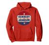 Kennedy and Johnson Pin 1960 Retro Antique Style Hoodie