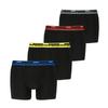 Puma Basic Brand Elastic 4-Pack Men' Boxer Shorts Black 93819710 R