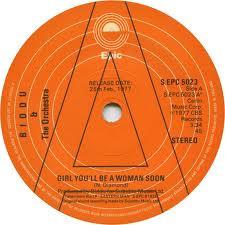 

7inch Record BIDDU ORCHESTRA - Girl You ll Be A Woman Soon / Boogi SEPC5023PROMO Epic 1977 UK Soul/Funk Used