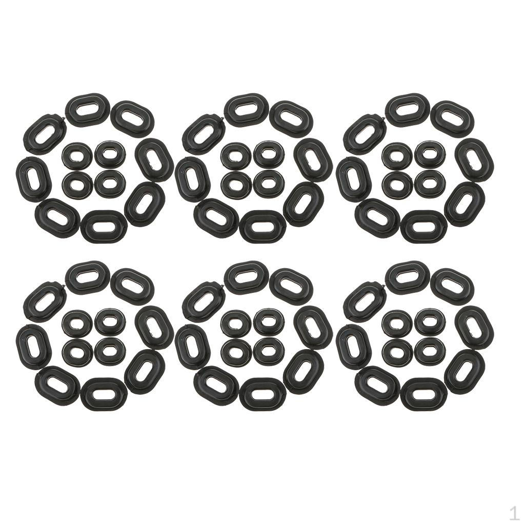 

72 шт. Мотоциклетные резиновые втулки и втулки для бака, прибора