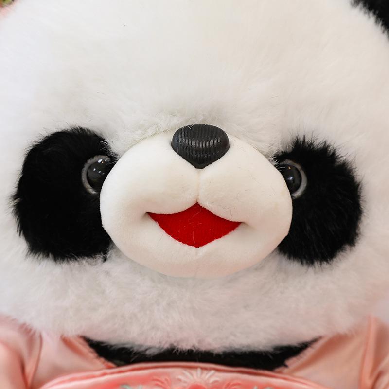 Оригинальная плюшевая игрушка панда Ханфу, имитация гигантской панды Хуахуа, тряпичная кукла, кукла, бутик, детский подарок на день рождения