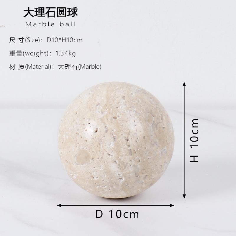 Natural Stone Marble Support, with Circular