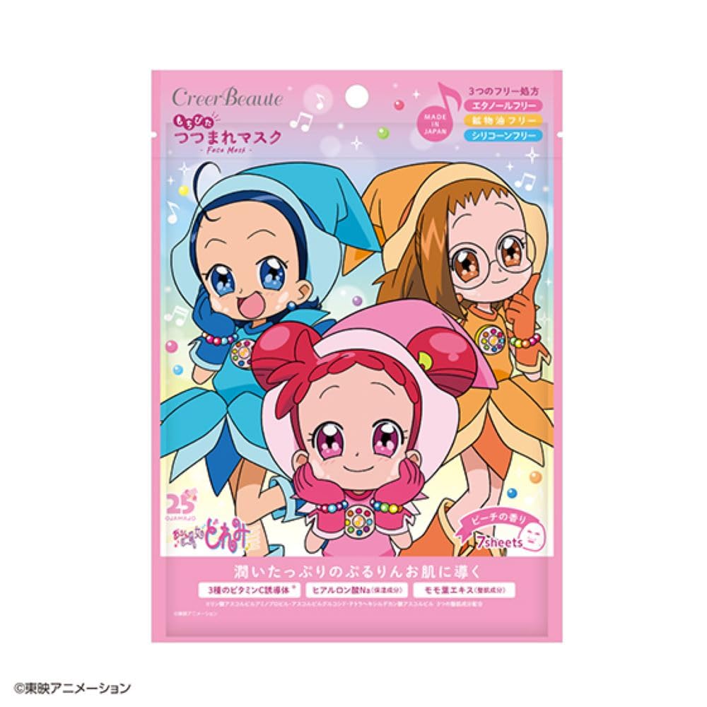 

Маска Mochi Pita Tsutsumare Ojamajo Doremi с ароматом персика