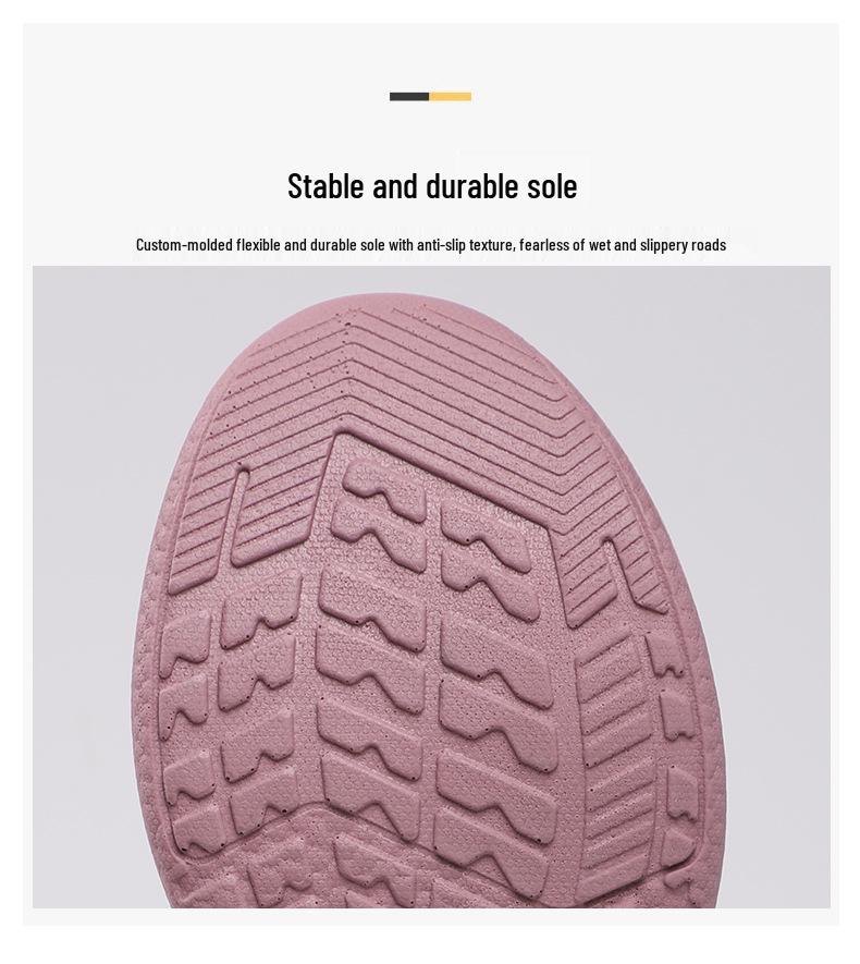Women's Summer Breathable Fly-Knit Lace-Up Sneakers - Soft Sole Casual Style