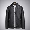 Leather jacket men's new leather jacket trend autumn and winter locomotive leather jacket men's large size