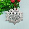 Ein großes Schneeflocken-Kunstmuster, Metall, Stahl, Stanzformen, Schablonen, Scrapbooking, Basteln, 3D-DIY, Festival-Kartenherstellung