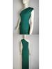 One-Shoulder High-Waist Slit Dress
