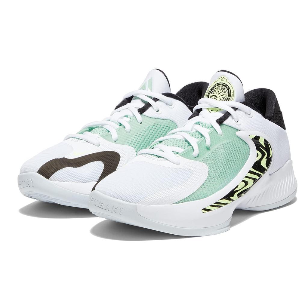 NIKE Freak Shoes Zoom Freak 4 GS GS Basketball 25 White/Green