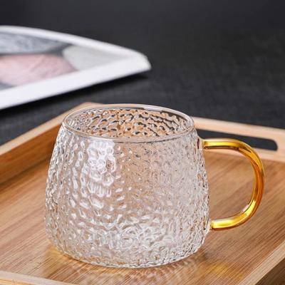 Tasse à eau nordique créative personnalisée pour eau gazeuse avec poignée Tasse pour latte glacé américain Tasse à lait pour petit-déjeuner familial
