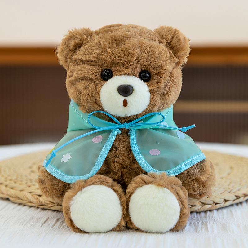 

Новый столик с милым дождевиком, плюшевой игрушкой ягненком, куклой овечкой, чтобы убаюкать девочку и успокоить куклу 15cm