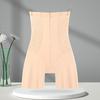 High Waist Jacquard Zipper Hip Lifting Tummy Control Plus Size Seamless Boyleg Shaper Panties for Women