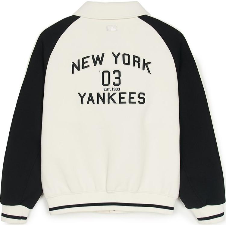 New MLB New York Yankees SS25 Jackets Coats Unisex Beige 3AJPV0651-50CRS