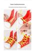 Montessori Wooden Lacing Shoe Toy for Kids
